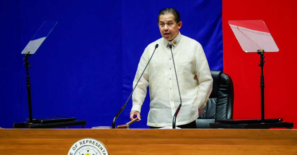 Philippines Lawmaker, Cousin of Marcos, Charged With Taking Kickbacks