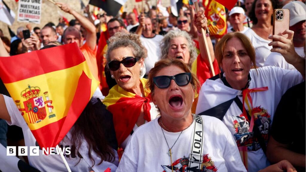 Protests in Spain over government’s handling of Ceuta migrant crisis