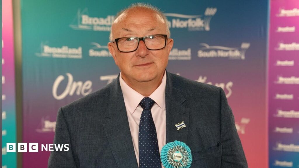 Reform UK’s Norfolk police boss criticised for 127-date theatre tour