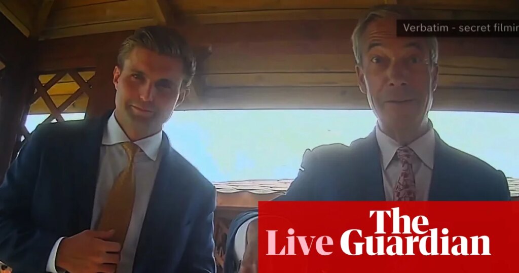 Reform officials suspended over donations investigation will not ‘come back’, says party chair – UK politics live | Politics