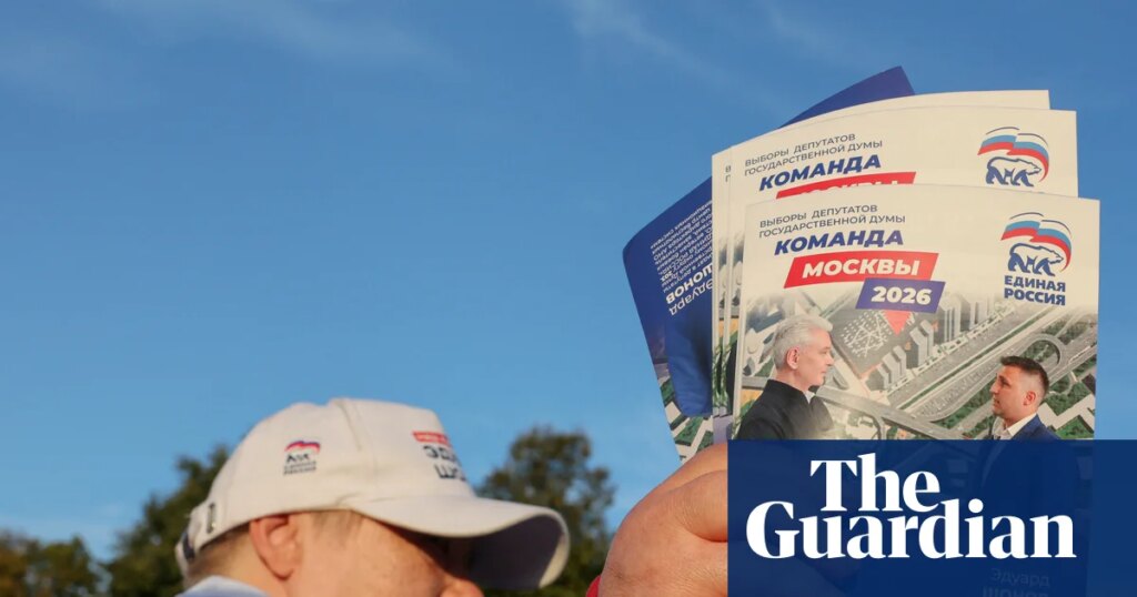 Russians go to polls against backdrop of Ukraine war and Putin’s tightening grip | Russia