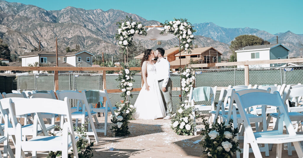 Saying ‘I Do’ Amid Heat, Hail and Fires