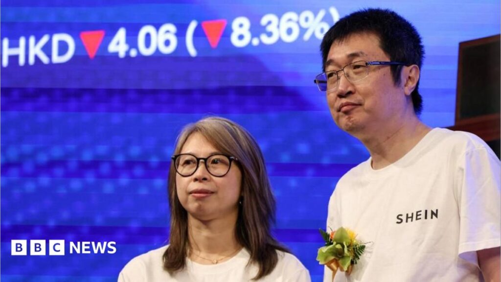 Shein shares fall in long-awaited stock market debut