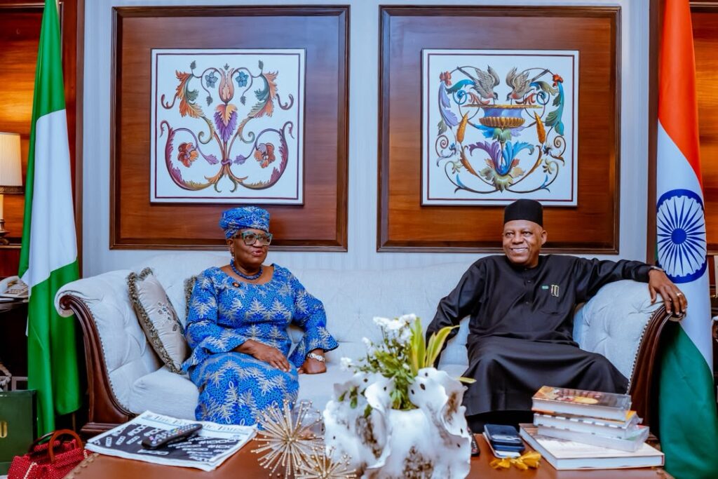 Shettima meets with Okonjo-Iweala, reaffirms Nigeria’s support for WTO, multilateralism