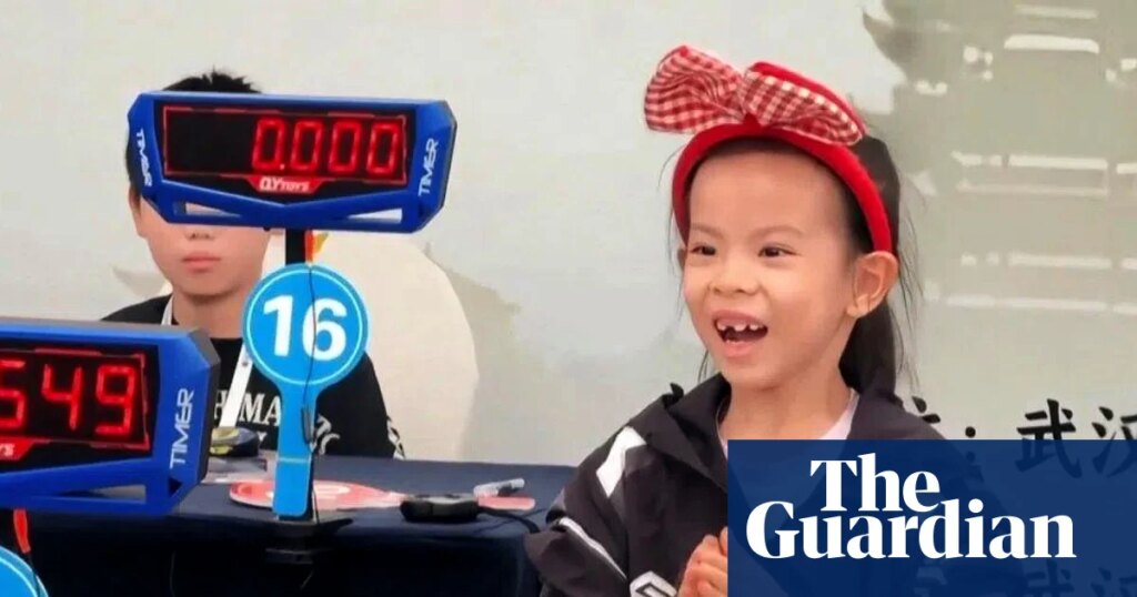 Six-year-old Chinese girl ‘sets new women’s Rubik’s Cube world record’ | Puzzle games