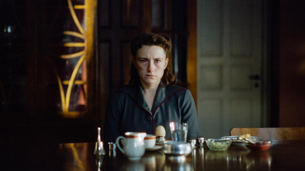 Somber Portrait of a Post-WWII Danish Maid