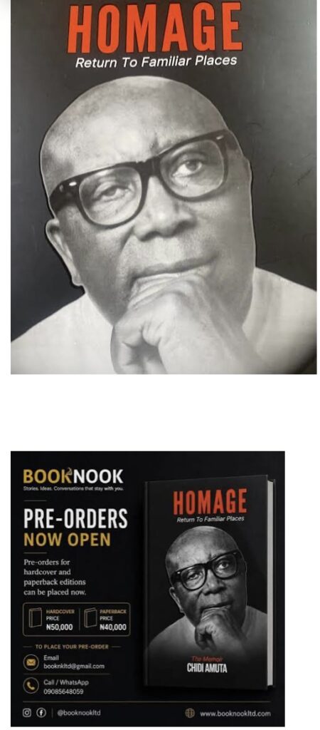 The juice of journalism and ideas: On Chidi Amuta’s homage: Return to familiar places