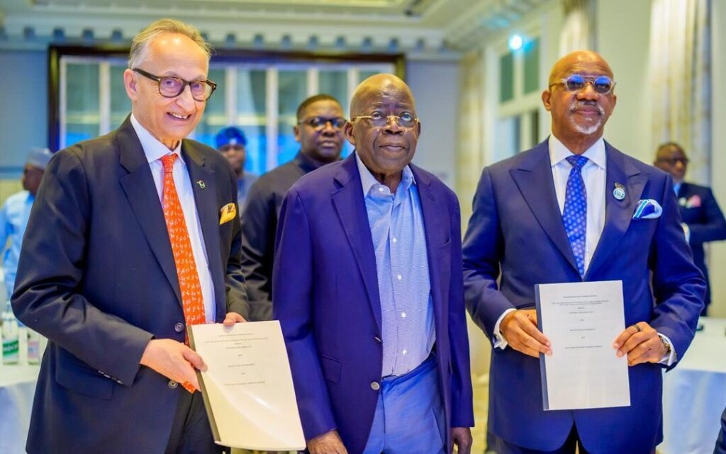 Tinubu present as Ogun, DP World sign over bn MoUs for Deep Seaport, Blue Marine SEZ