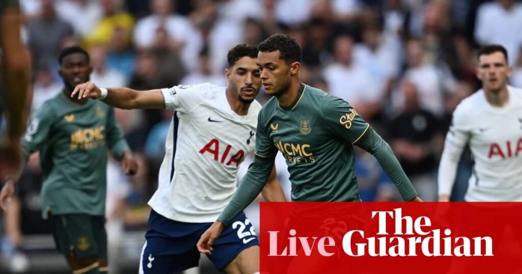Tottenham Hotspur v Everton: Premier League – live | Premier League