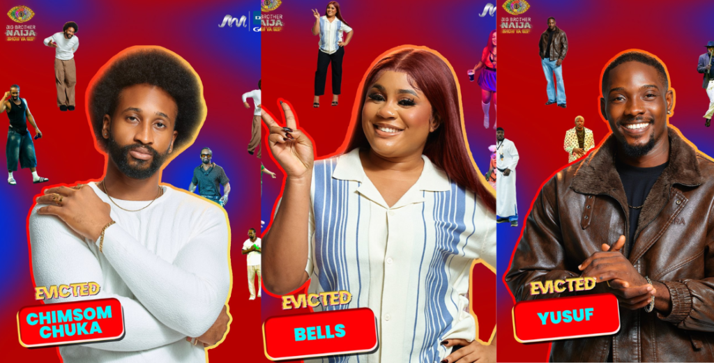Triple eviction rocks BBNaija Season 11 as Bells, Yusuf, Chisom exit
