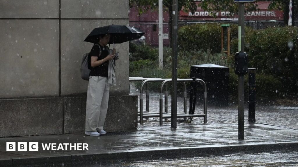 UK weather: Cooler temperatures with wind and rain this week