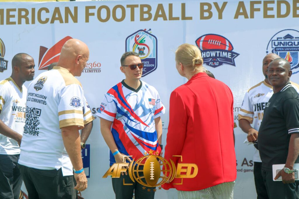US Consulate backs AFEDEV’s push for wheelchair American football in Nigeria