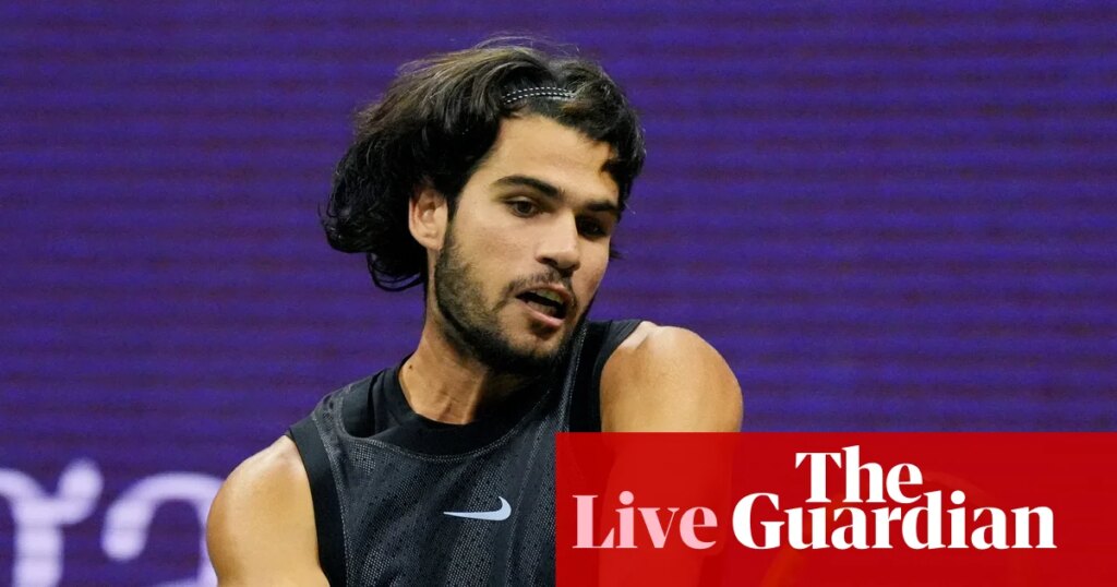 US Open 2026 quarter-final: Ben Shelton v Carlos Alcaraz – live updates | US Open Tennis 2026 US Open 2026 quarter-final: Ben Shelton v Carlos Alcaraz – live updates | US Open Tennis 2026