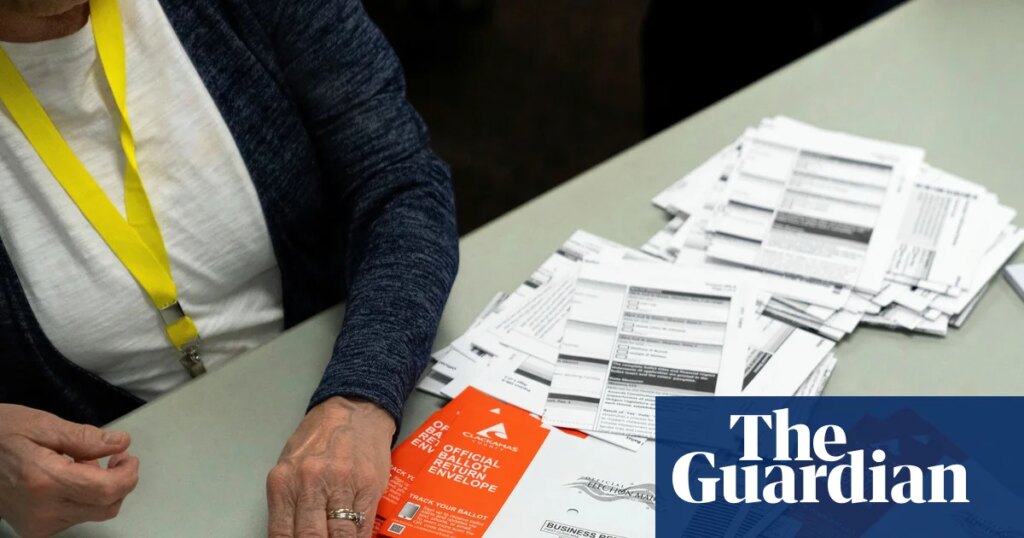 US appeals court rejects Trump’s bid to impose restrictions on mail-in voting before midterms | US voting rights US appeals court rejects Trump’s bid to impose restrictions on mail-in voting before midterms | US voting rights