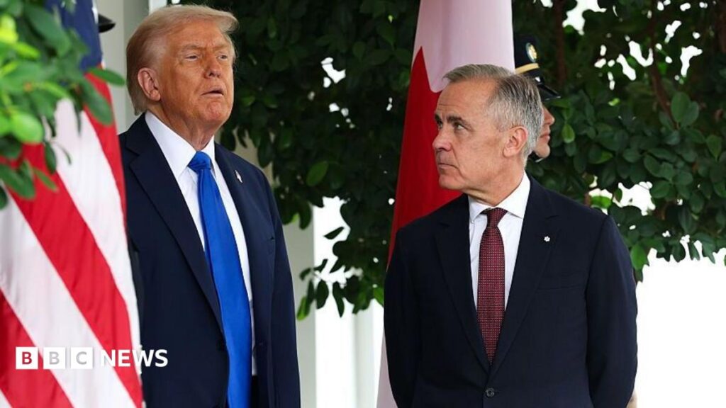 US slaps import ban on Canadian alcohol and other goods US slaps import ban on Canadian alcohol and other goods