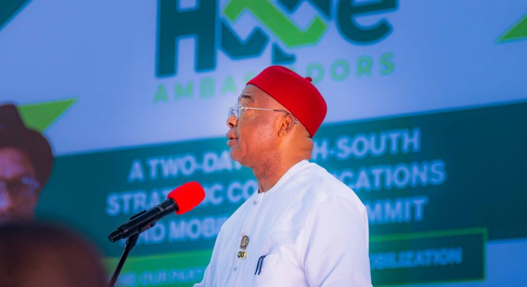 Uzodimma deploys grassroots team to mobilise support for Tinubu’s re-election