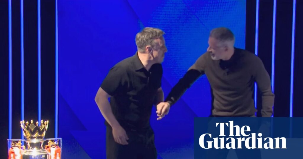 Wide-legged trousers for men are having a moment. Just ask Gary Neville | Men’s fashion