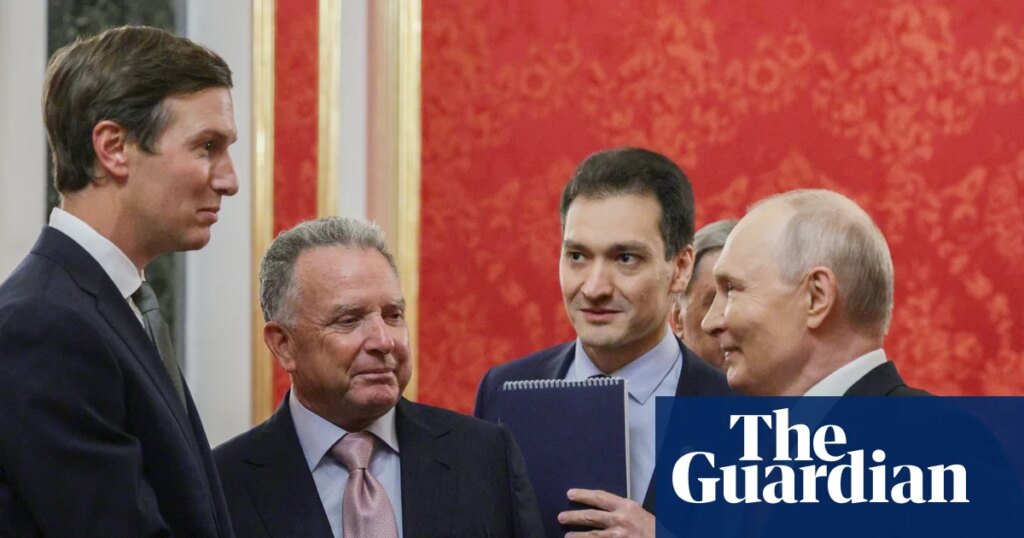 Witkoff and Kushner discuss ‘next steps’ with Putin to end Ukraine war, says US | Ukraine