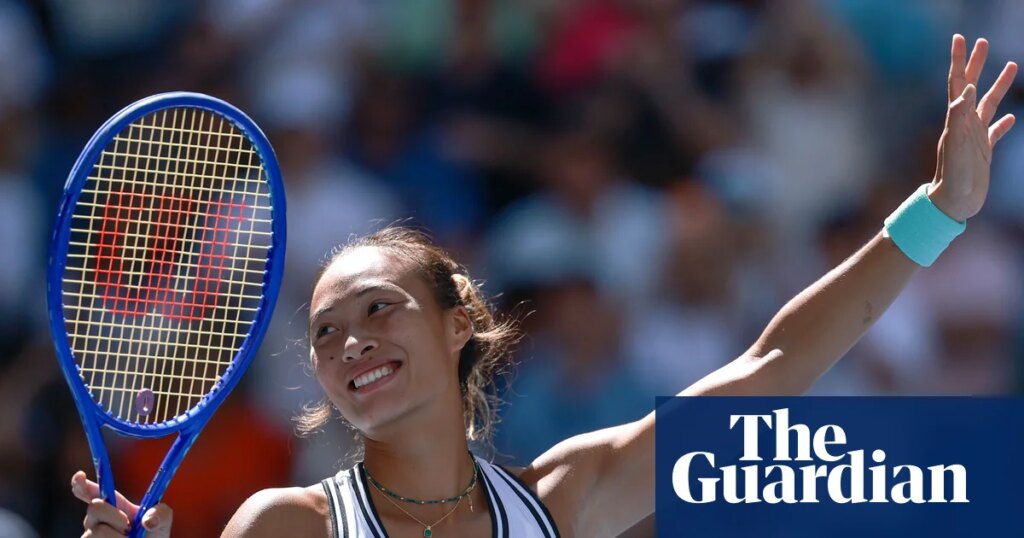 Zheng Qinwen erases another 5-0 deficit to stun Swiatek and reach US Open quarter-finals | US Open Tennis 2026