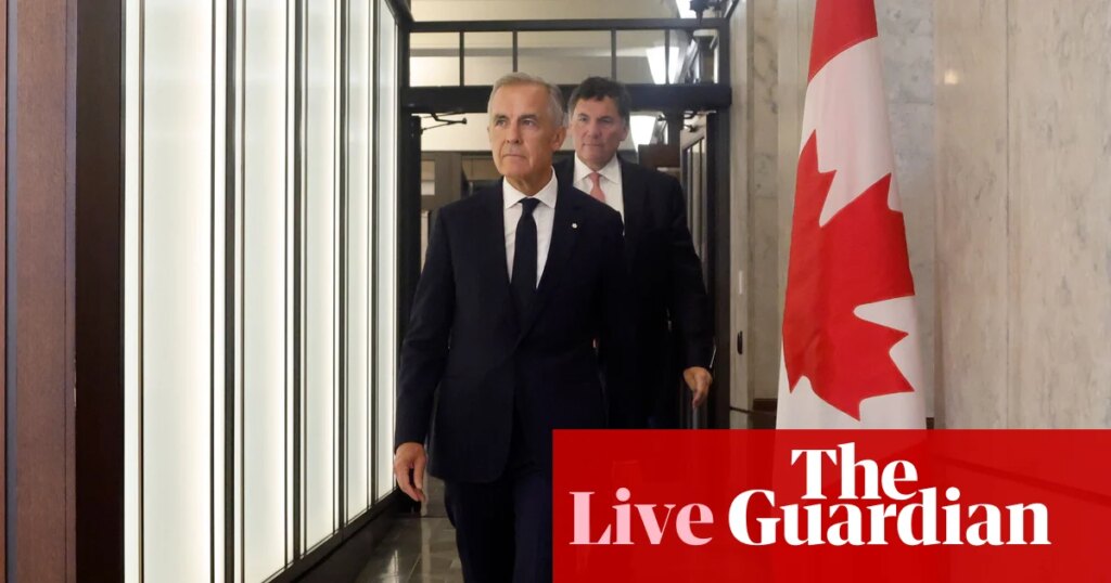 ‘Start being serious’: Canada’s Carney hits back at US officials as tariff talks stall – live | Trump tariffs ‘Start being serious’: Canada’s Carney hits back at US officials as tariff talks stall – live | Trump tariffs