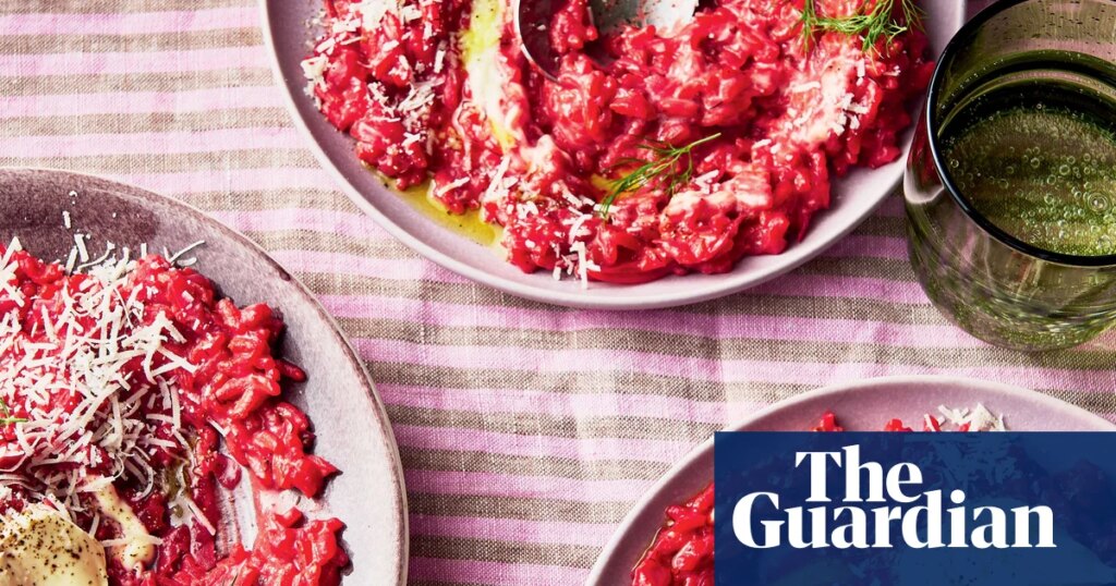Alice Zaslavsky’s shortcut beetroot baked risotto – recipe | Australian food and drink