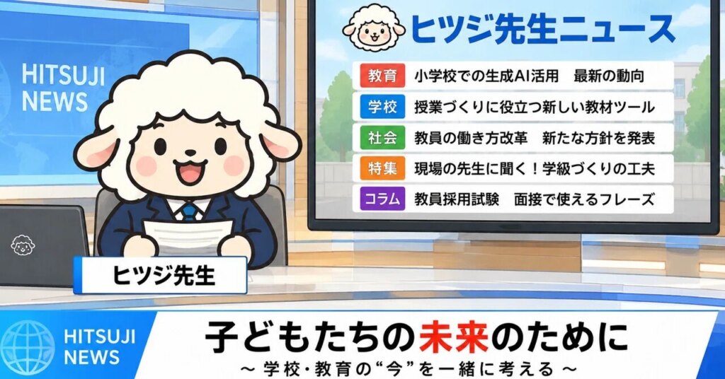 [Education News] Is the teacher’s job about to change drastically!? An active teacher explains 4 major news items including the ‘proposal to abolish ABC grading of attitudes,’ ‘AI education,’ and ‘liberalization of class hours’!